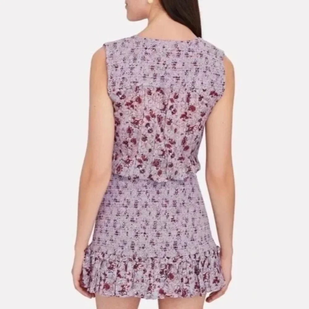 Veronica Beard Cox Dress Lavender Floral – Like New - Picture 10 of 12